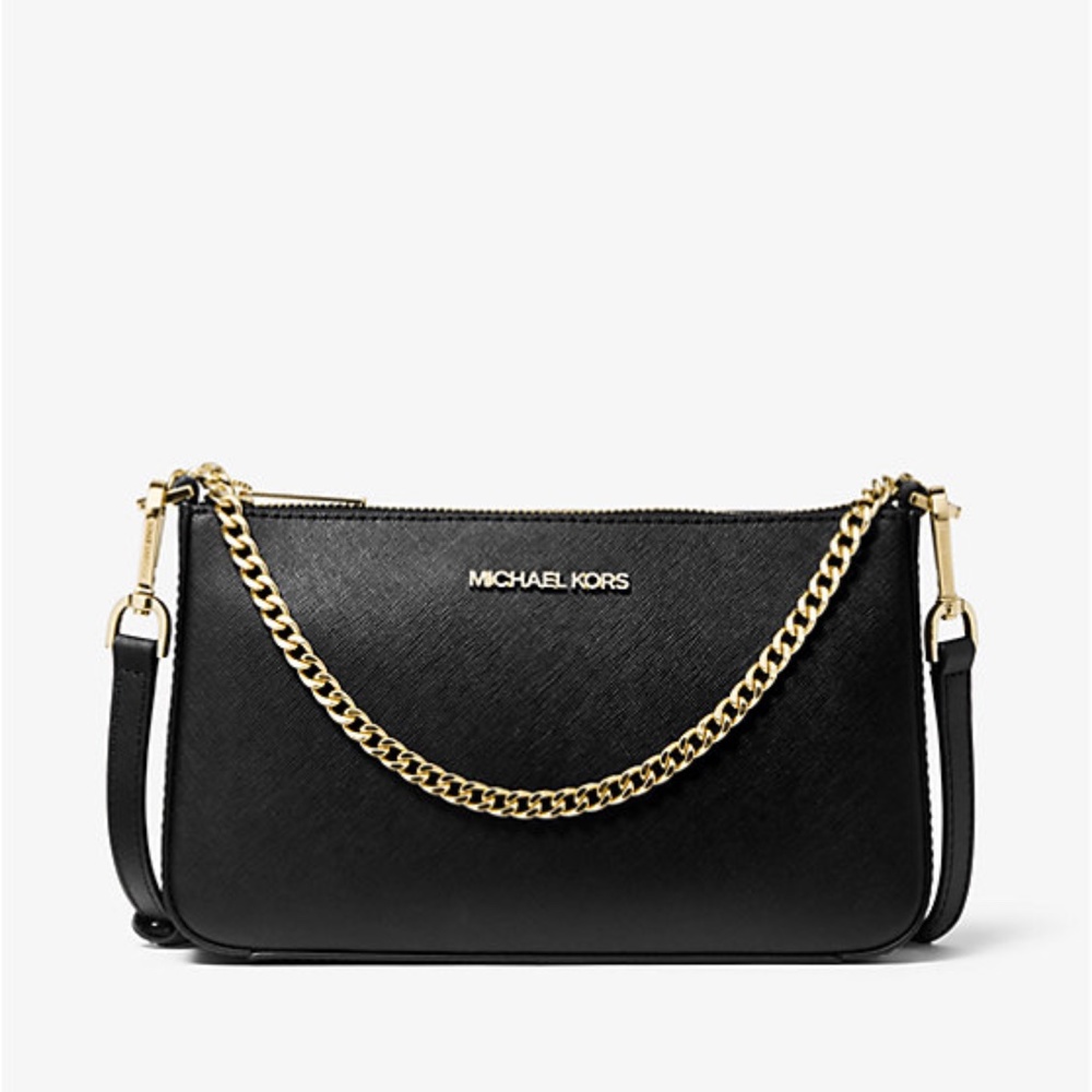 MICHAEL KORS 100% Leather Crossbody Bag, Camel/Gold + Other Colours! - Picture 6 of 6